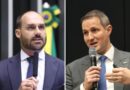 Eduardo Bolsonaro e Derrite despontam como favoritos da direita para o Senado em 2026