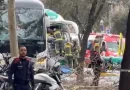 Acidente entre dois ônibus em Barcelona deixa mais de 30 feridos